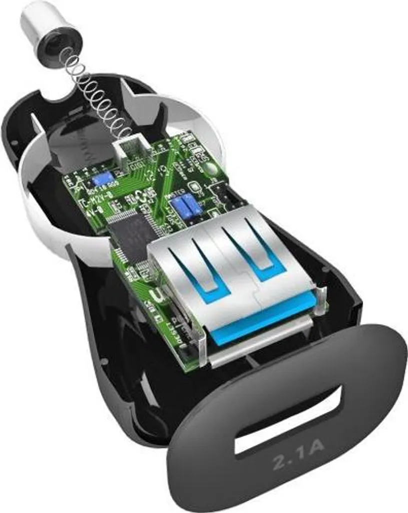 sbs Kfz-Ladeadapter Adaptateur de Charge Rapide 12/24V Noir Compact - 3