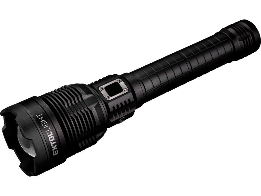 Torcia 8000 lm, zoom, ricarica USB con power bank, 60 W COB Immagine del prodotto 