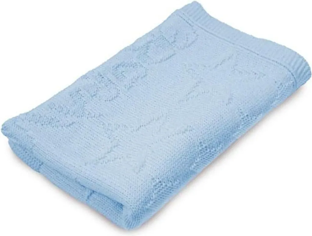 Couverture Poussette Bébé 75x100 BabyMatex Bleu Étoiles Lit et Berceau