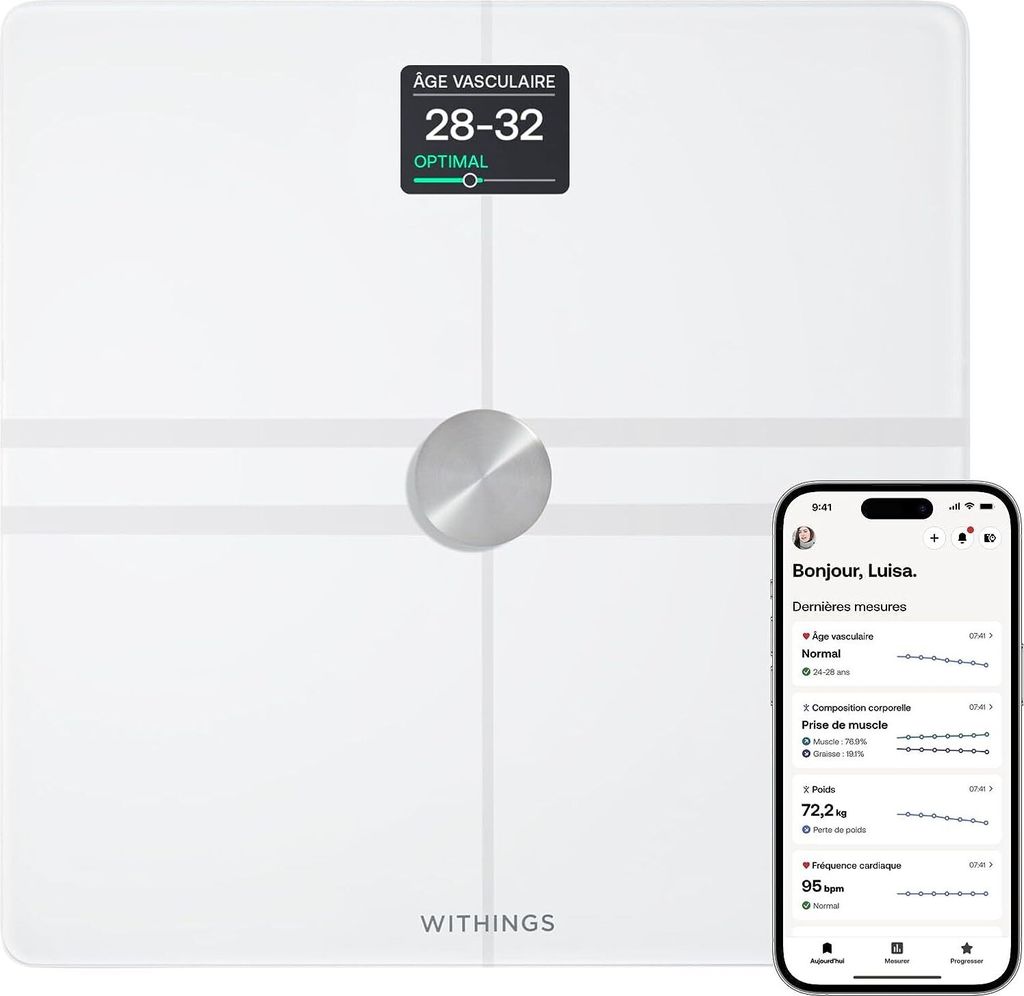 WITHINGS Body Comp - Balance connectée WIFI pèse-personne Image du produit 