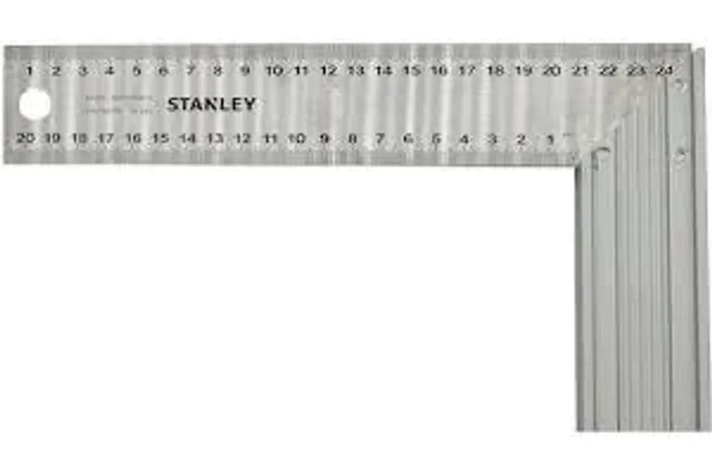 Équerre de menuisier Stanley HTS 250mm pour traçage d'angle à 90 degrés