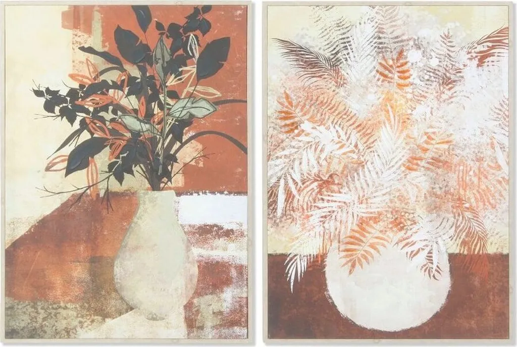 Tableau Plante Scandinave 52x72 cm - Finissez votre Déco sans Effort