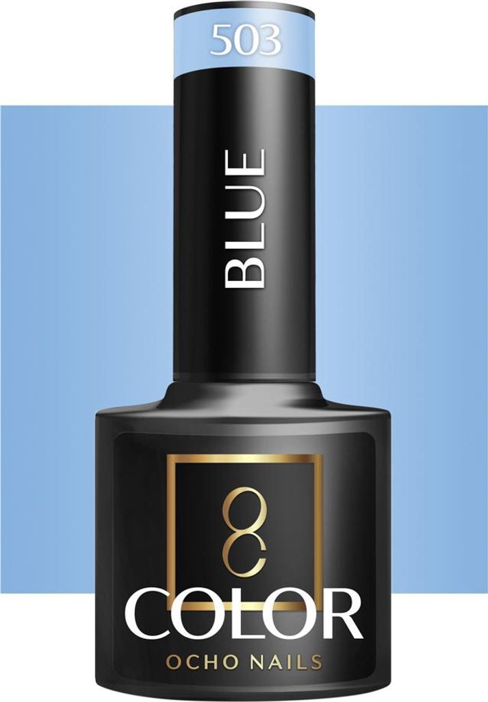 OCHO NAILS Hybrid-Nagellack blau 503 -5 g