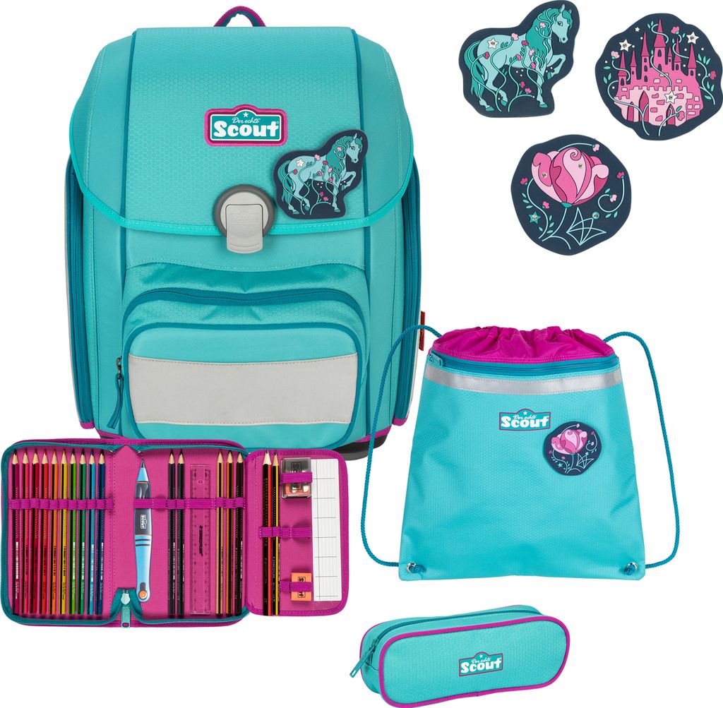 Scout Genius Schulranzen-Set 4-tlg. Dreamworld Produktbild 