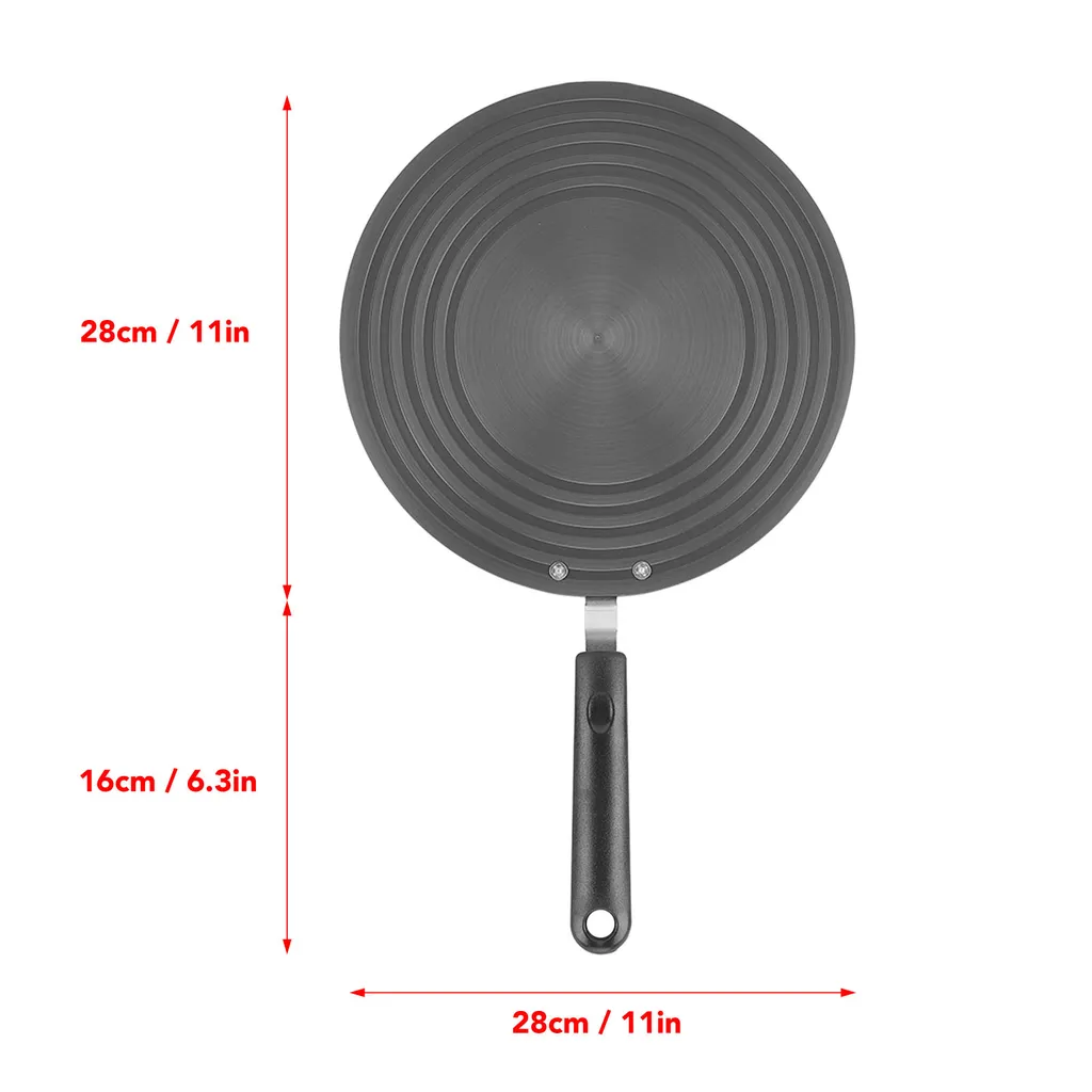 Diffuseur de chaleur Simmerplatte en alliage aluminium 28cm avec poignée - 14