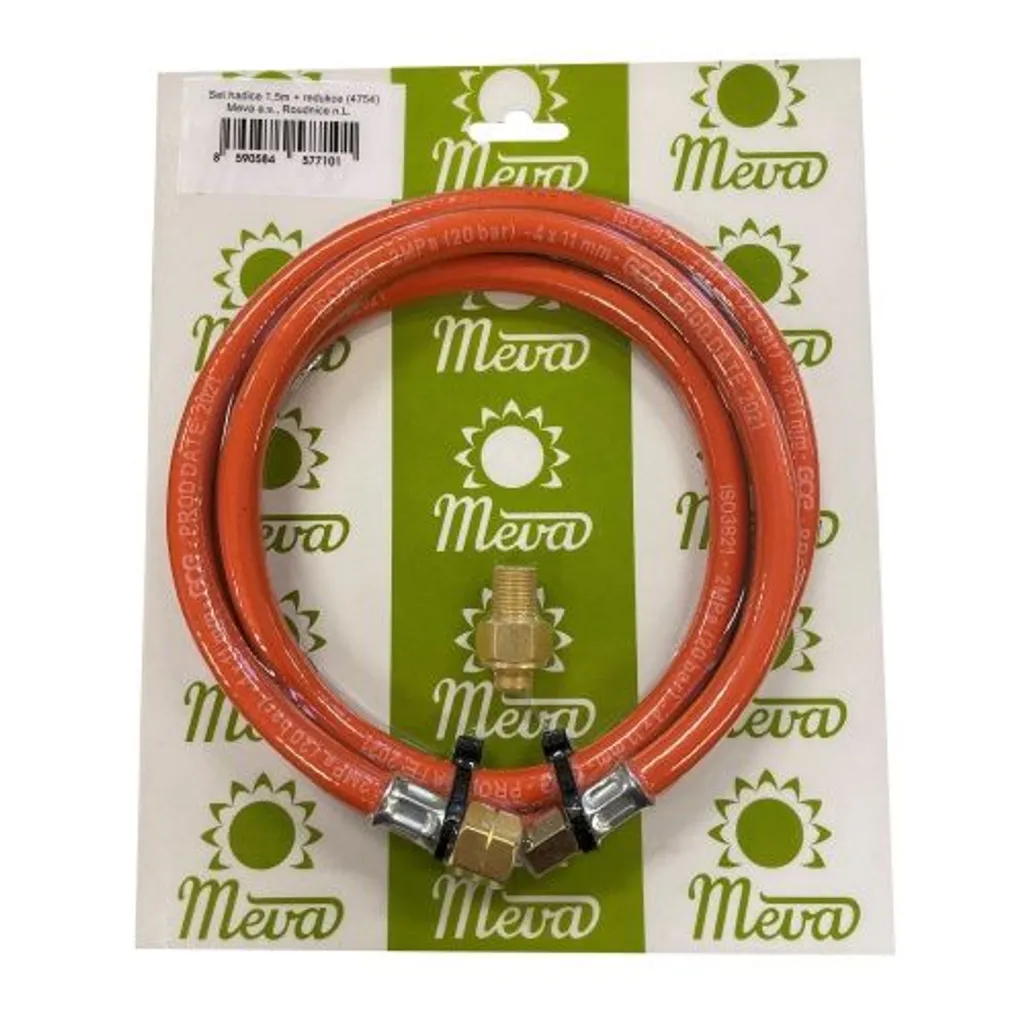 Tuyau 1,5m anti-torsion avec kit de réduction U4754 haute pression