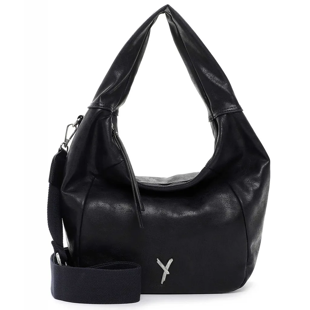 Sac à épaule SURI FREY Gracey bleu marine en cuir synthétique haut de gamme