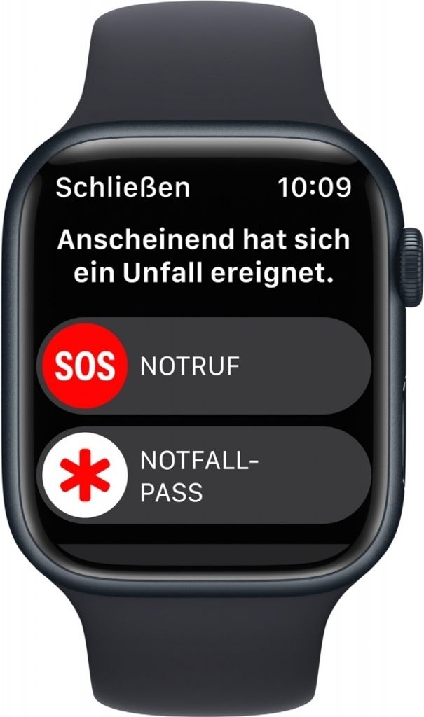 Apple Watch Series 8 midnight aluminium 45mm 4G midnight Produktbild 4