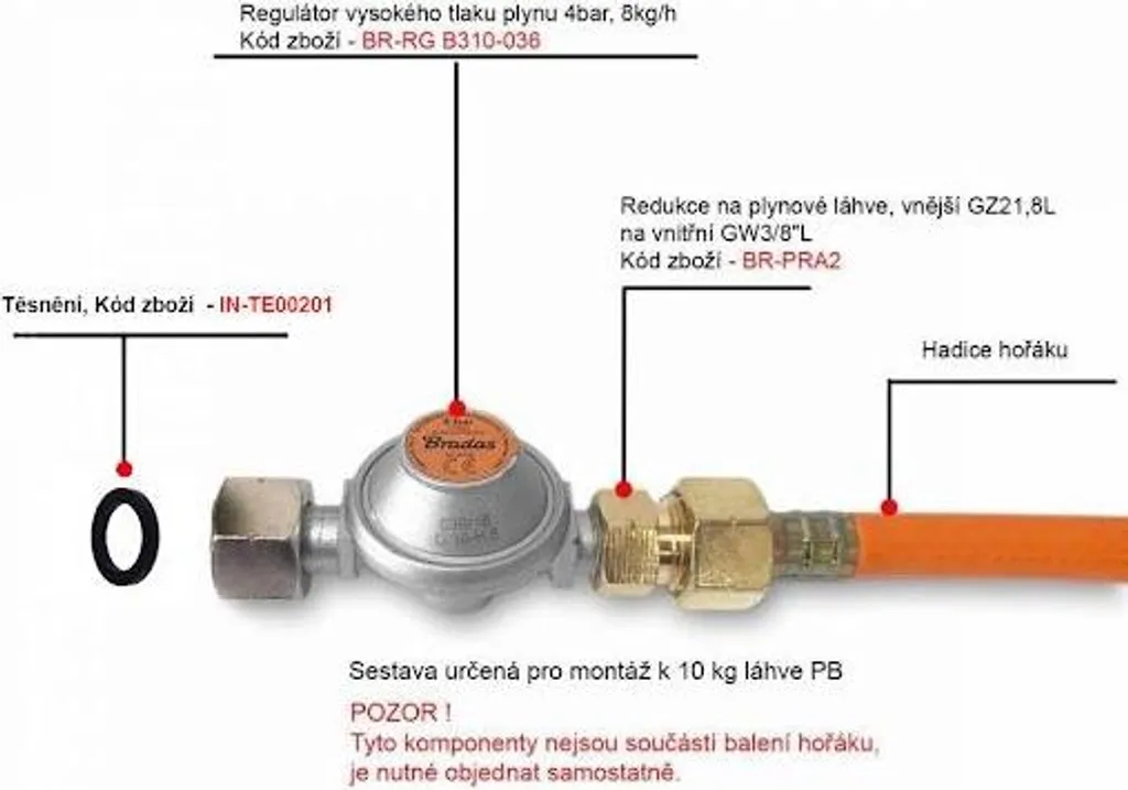 Torche à souder Geko avec 3 pointes interchangeables pour brasage gaz