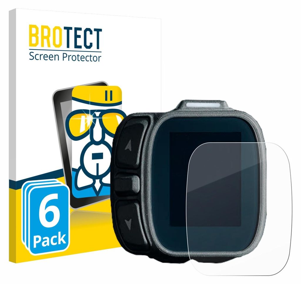 6x BROTECT Schutzglas für Giant Ridecontrol Dash 2 2026 Schutzfolie Panzer Folie Glas Display Schutz klar