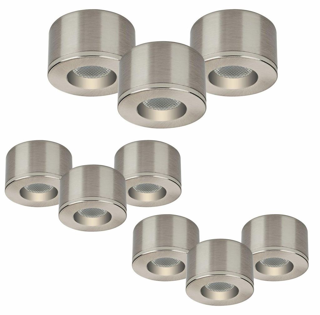 Malmbergs MD-29 LED Kit Satin – 9er Set Mini LED Spots – Produktbild 