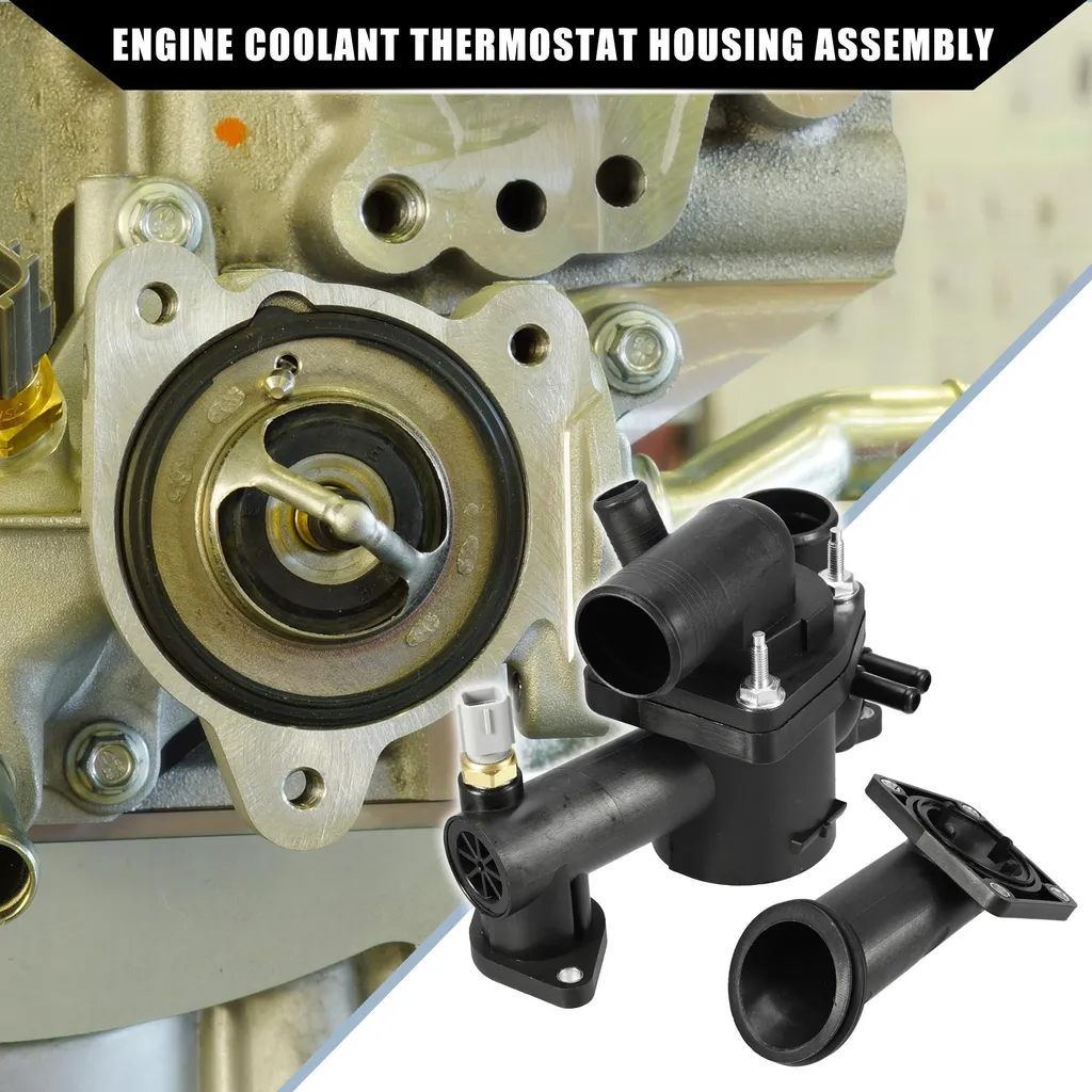 Boîtier Assemblage Thermostat Jaguar Xj8 - Solution Refroidissement 1pc - 4