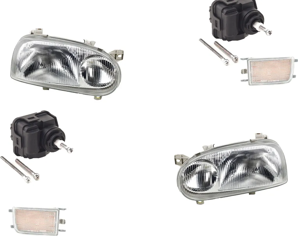 Faro Destro VW Golf 3 Johns H1 1991-1997 | Ottica originale con Frecce