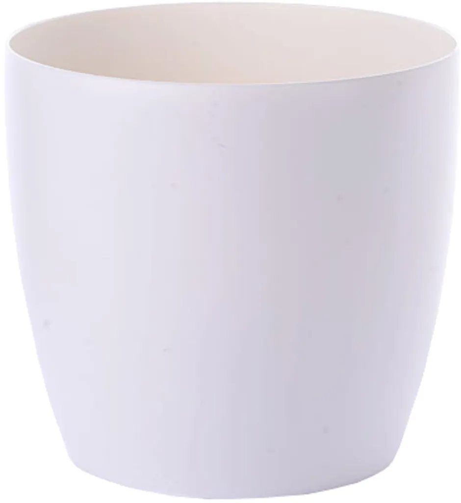Pot de fleurs intérieur 18cm Elho Brussels Rund noir pour décoration