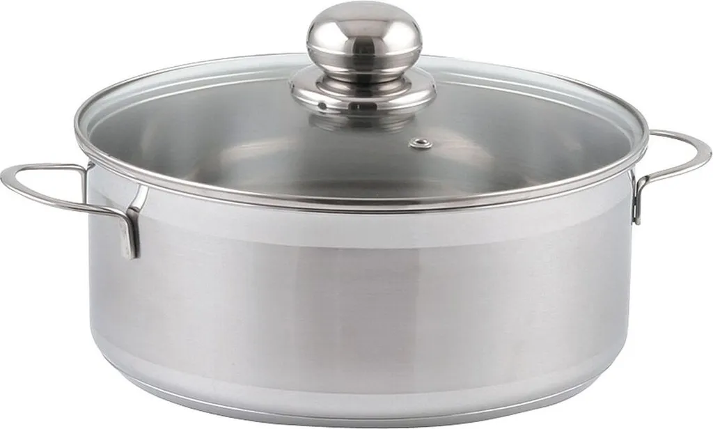 Pentola City Bratopf 20cm Acciaio Inox - Facile da Pulire per Famiglie