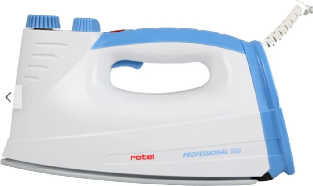 Fer à repasser vapeur Rotel Professional Extra avec semelle céramique verte