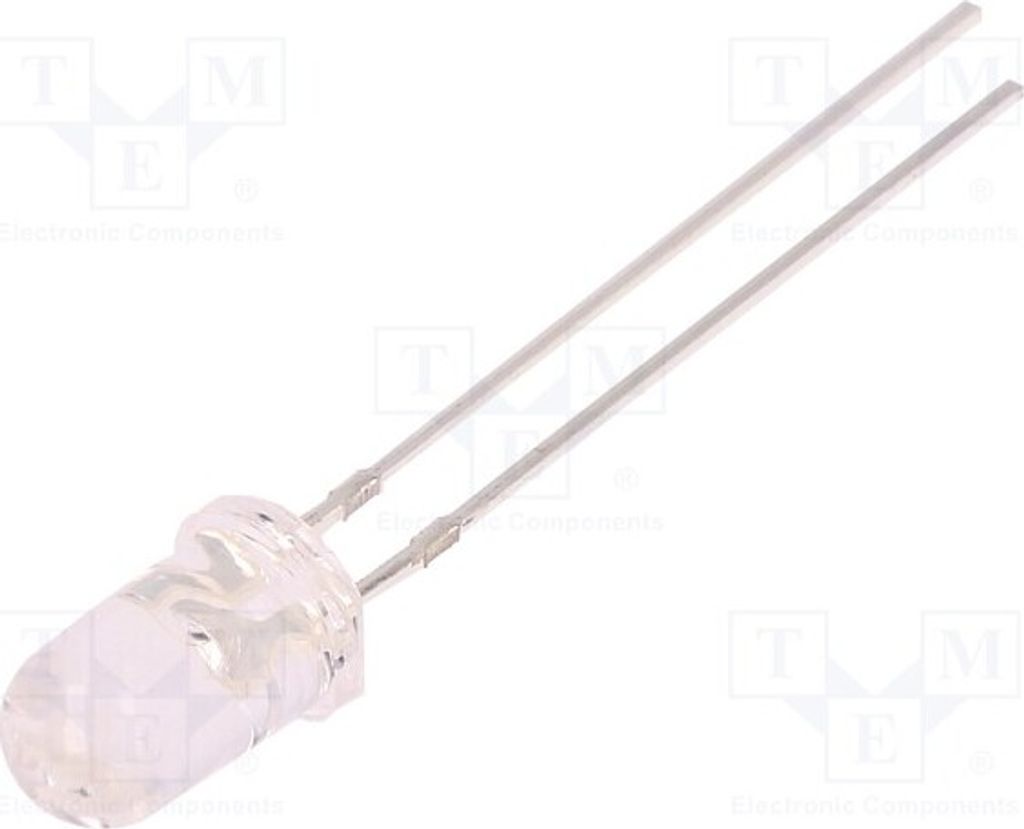 2x LED 20mA 390-400nm 15° UV THT 3÷3,8VDC OSV4DL5111A LED-Dioden UV