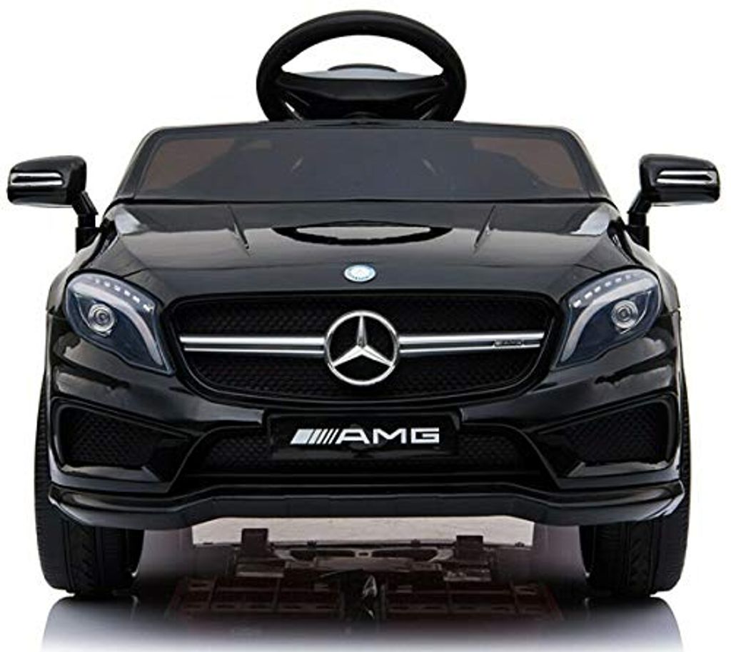 Mercedes-Benz AMG GLA Kinderauto Kinderfahrzeug Kinder Elektroauto 12V Schwarz 