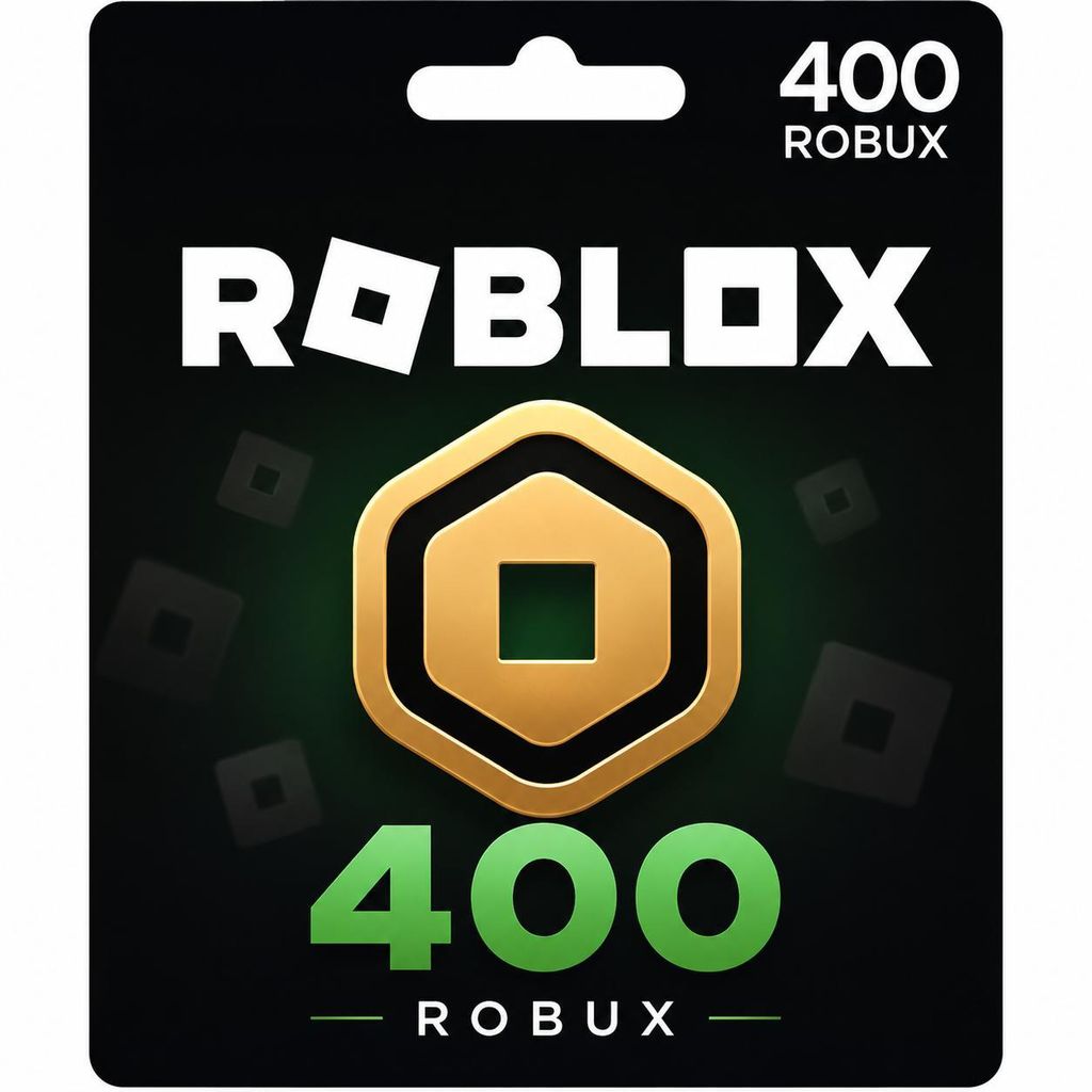 Roblox 400 Robux Key GLOBAL | Digitaler Code | Sofortige Produktbild 