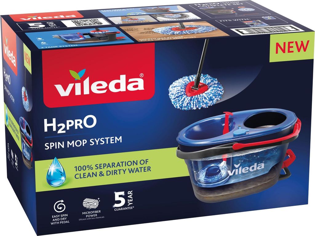 Mop Vileda H2Pro, rotačný, strapcový Obrázek produktu 