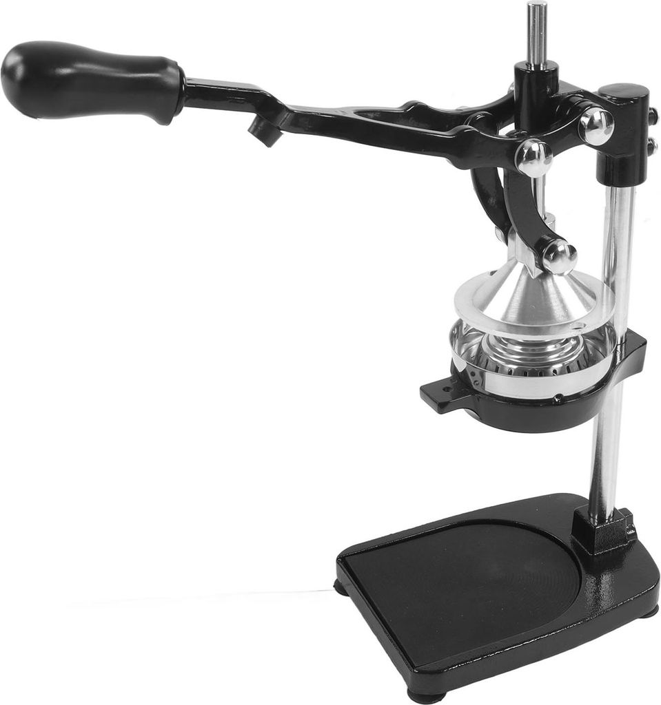 Manuelle Entsafter Presse Mechanische Pressung Leiser Betrieb Gummigriff Handpresse Entsafter mit Pad Fruchtpresse für Küche