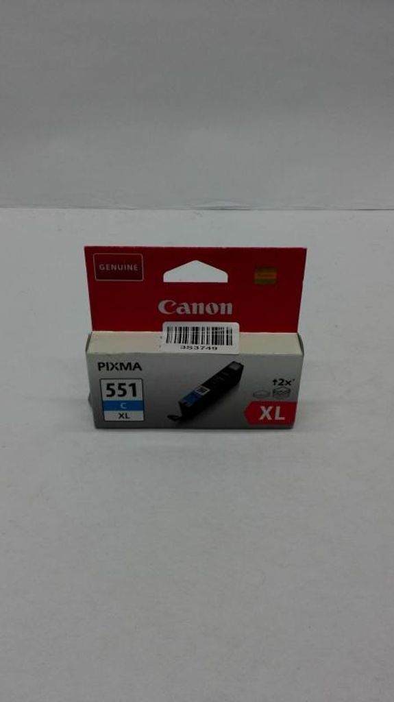 Canon CLI-551C XL Druckerpatrone cyan Produktbild 