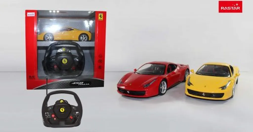 Jouet Ferrari 458 Italia Télécommandée Rastar pour Enfant Junior 30cm