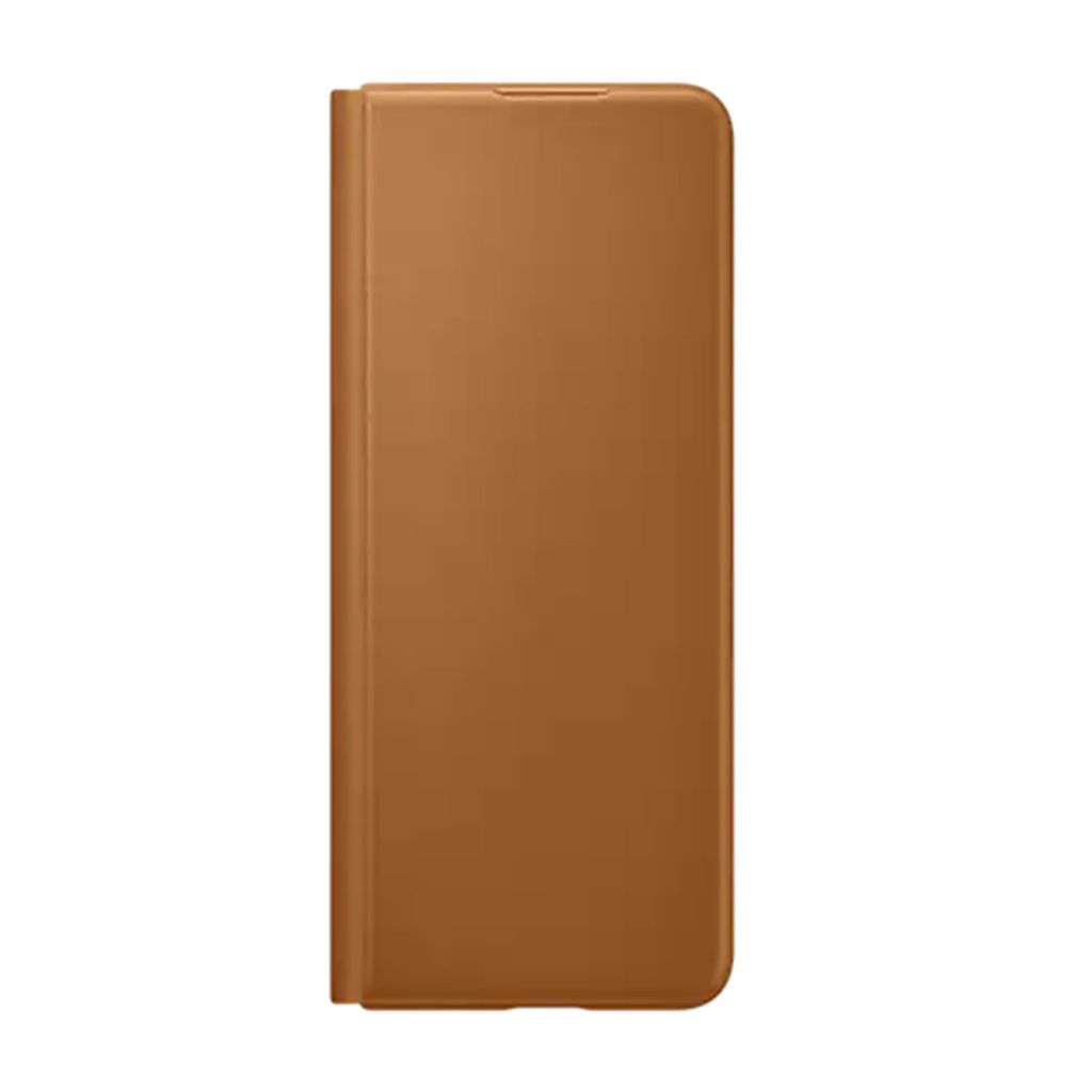 Etui Samsung Ef-Ff926Laegww Z Fold 3 Camel Cover in pelle Immagine del prodotto 
