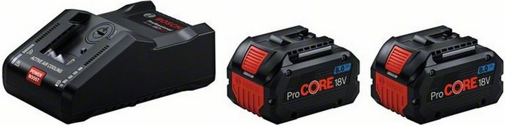Bosch 2x ProCORE18V Akku 8.0Ah + GAL 18V-160 Produktbild 12