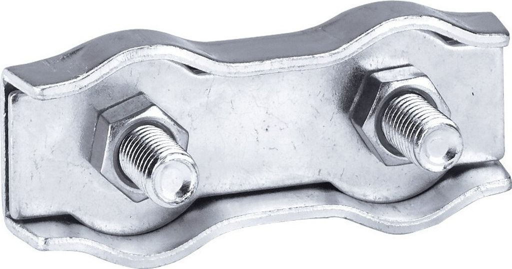 10 Stück Nirosta Verbinder für Weidezaunseil Ø 6 mm Edelstahl Elektrozaunzubehör