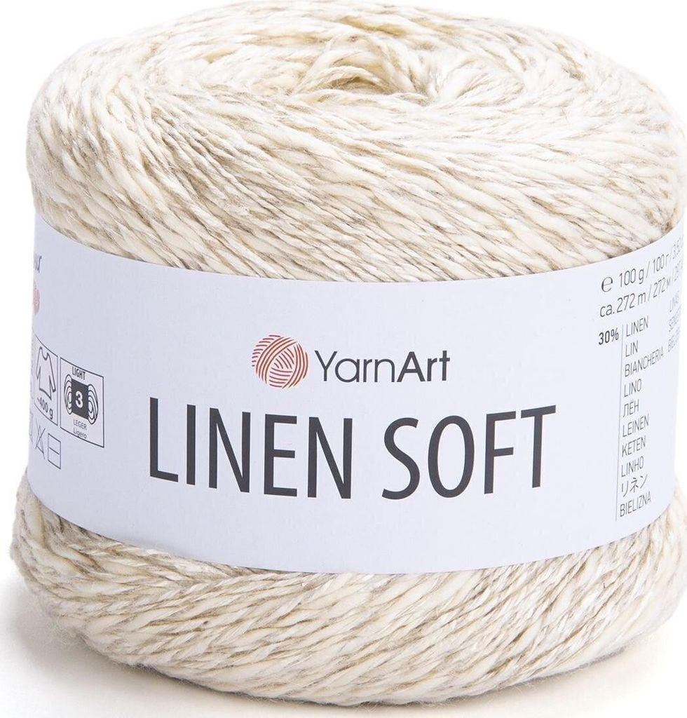 Yarn Art Linen Soft 7302 Strickgarn Produktbild 
