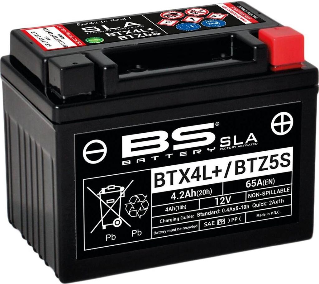 BS Battery Werkseitig aktivierte wartungsfreie SLA-Batterie Produktbild 