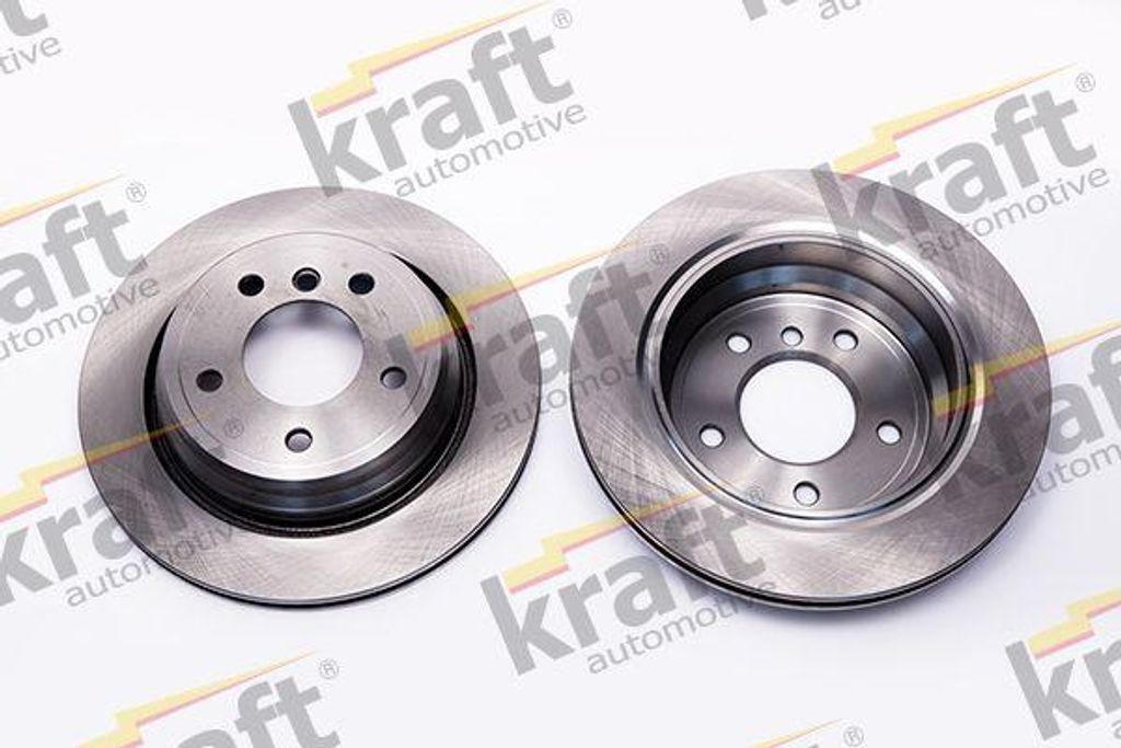 KRAFT AUTOMOTIVE 6052630 Bremsscheibe OE 34211163153 kompatibel mit 5er E39