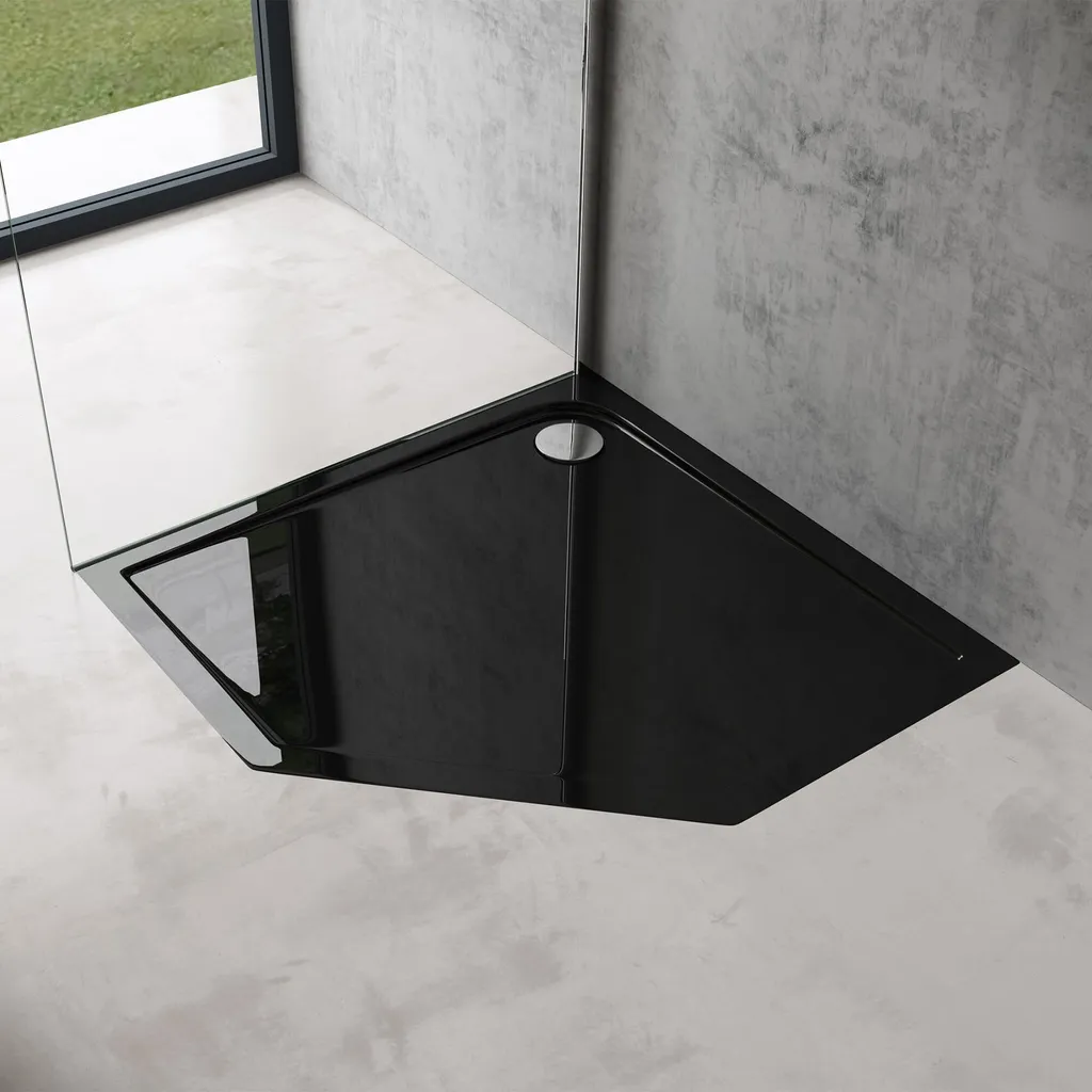 Trasforma il Bagno in una Spa con il Piatto Doccia Nero doporro