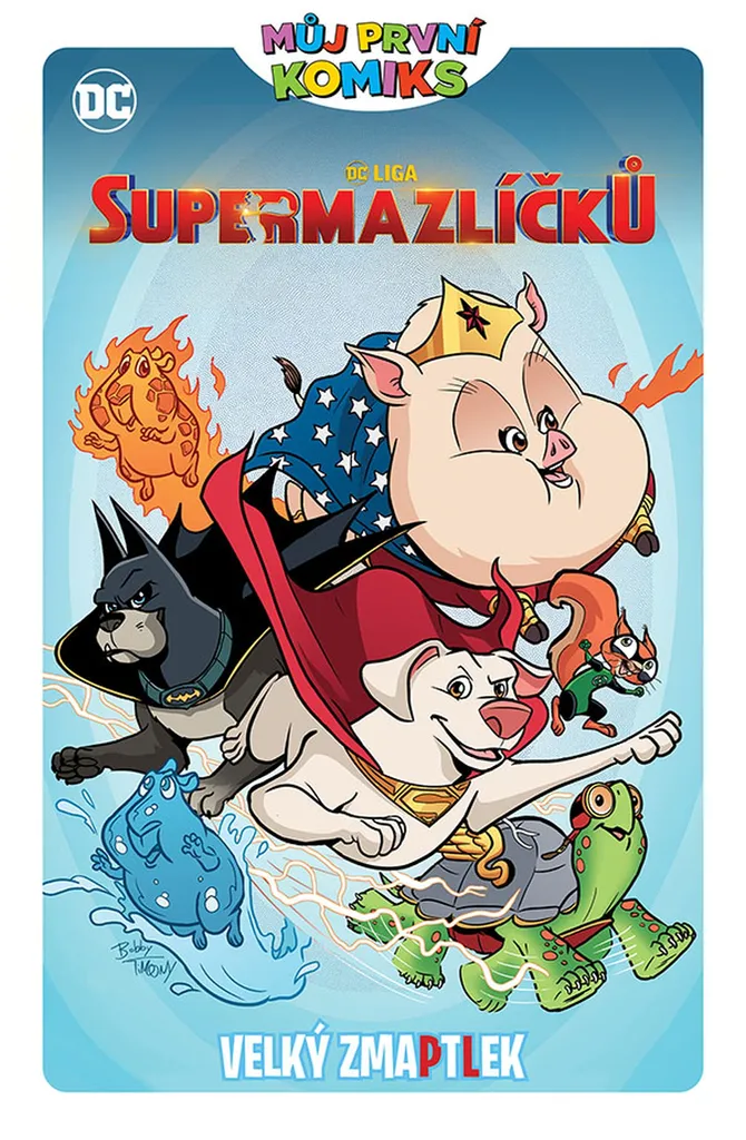 Můj První Komiks DC Liga Supermazlíčků Velký Zmaptlek Album Enfant