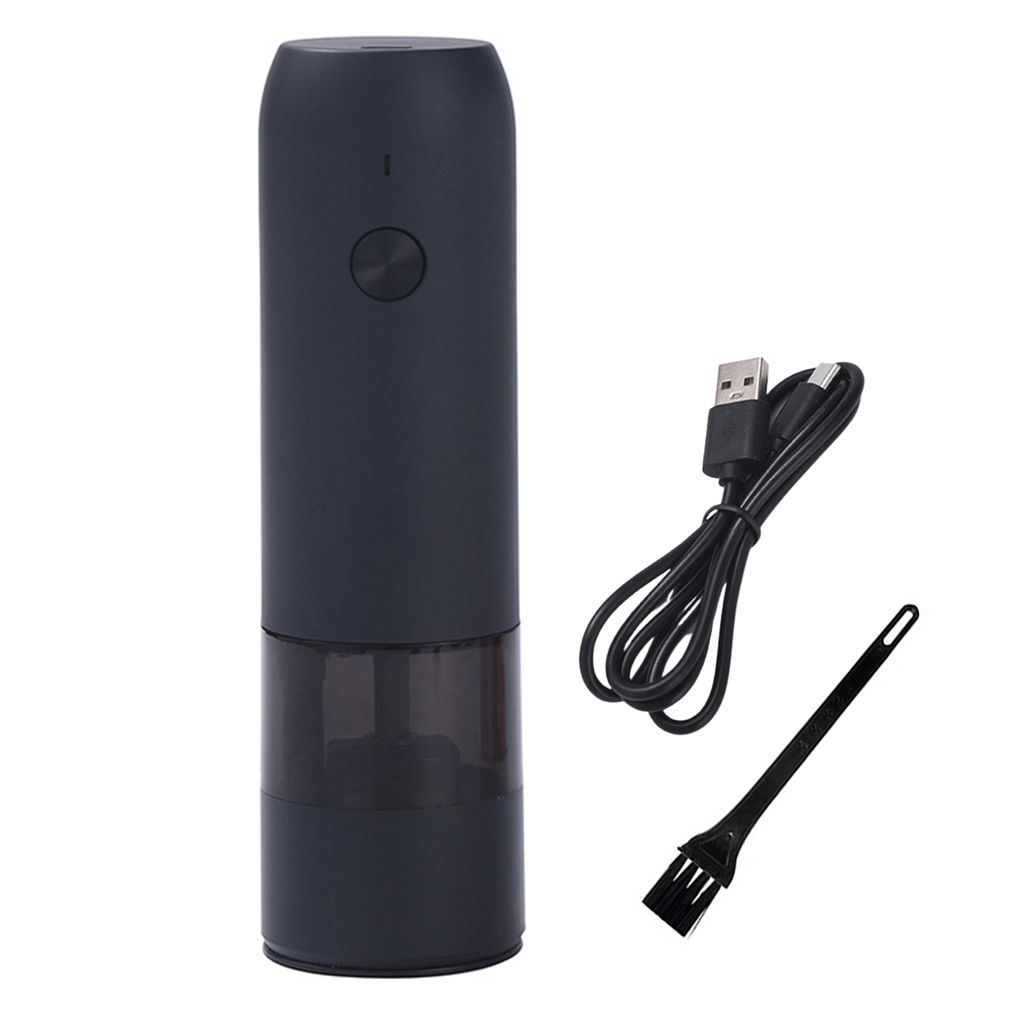 1 Set 35g Elektrische Mühle USB Aufladbare Einstellbare Grobheit Nachfüllbare Elektrische Salz Und Pfeffermühle Küche Gadget