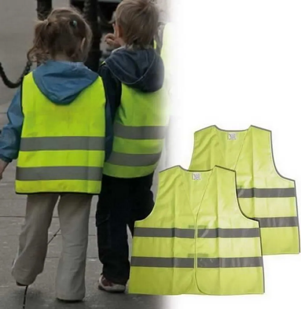 Gilet di sicurezza Carpoint Junior Giallo - 5