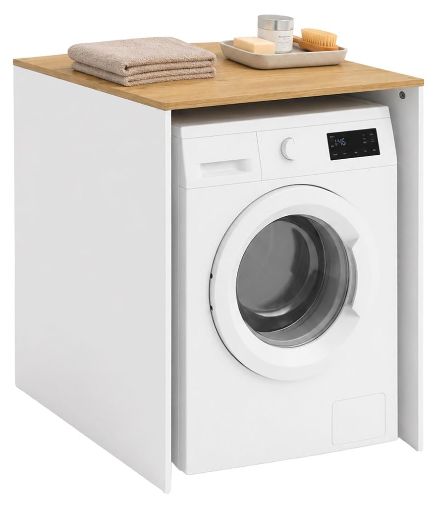 Relaxdays Waschmaschinenschrank, Regal über Waschmaschine, Produktbild 