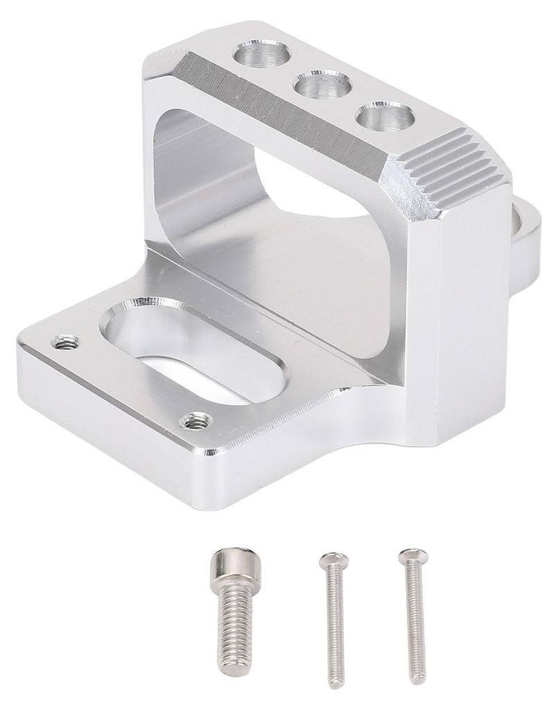 Boost-Controller-Magnetventil-Halterung, Aluminiumlegierung, 3 Anschlüsse für MAC, Silber