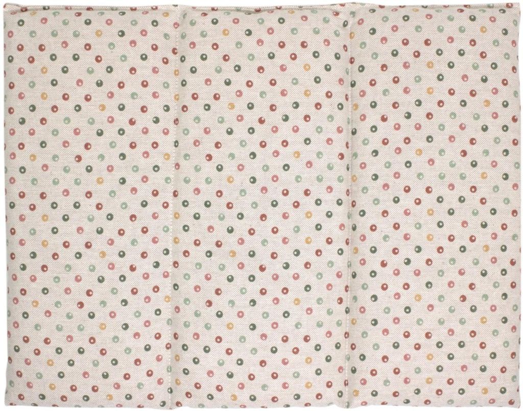 Giraffenland 3-Kammer 40x30cm Traubenkernkissen - Baumwolle Punkte - Wärmekissen, Körnerkissen