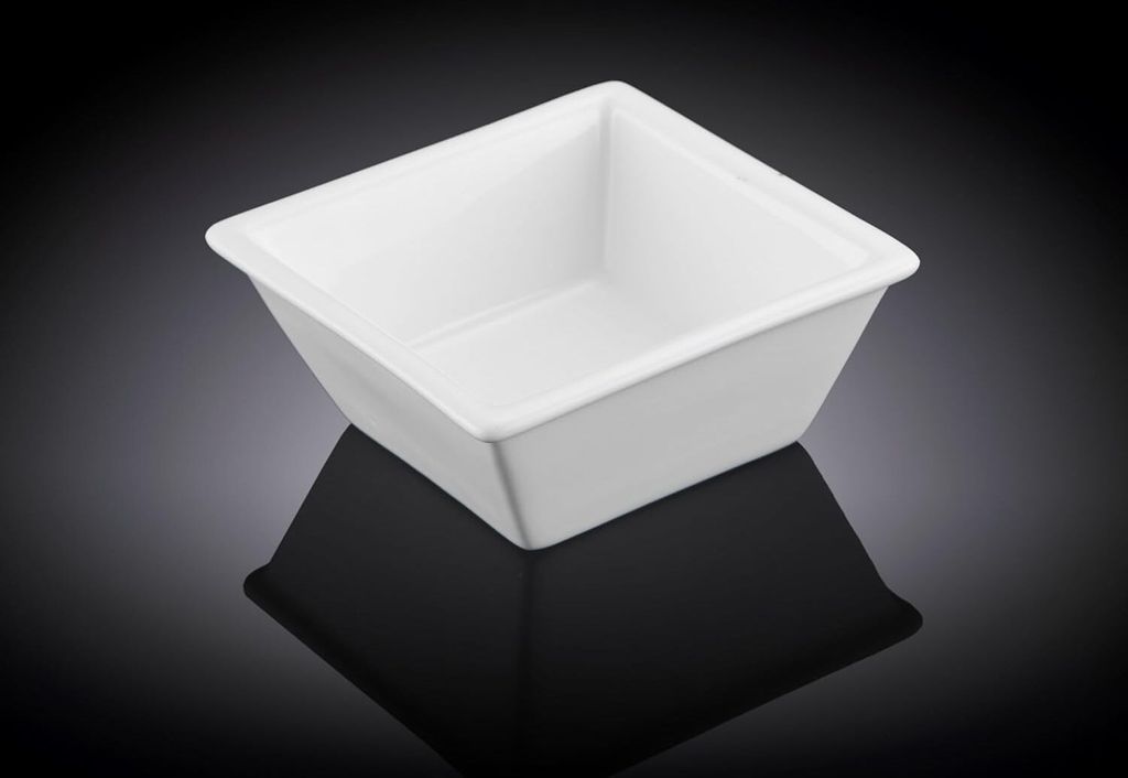 Wilmax Schale 90 ml 7.5 cm aus Porzellan, Weiß WL-992546/A