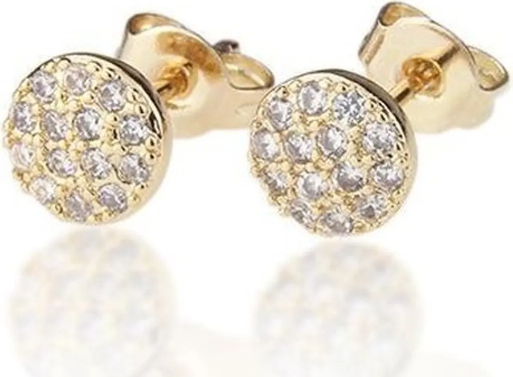 Orecchini Casia KP21187 Oro e Cristallo: Il Tocco di Luce Elegante
