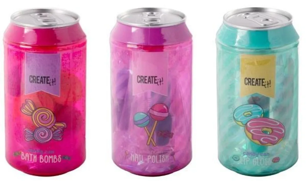 Coffret Bain et Beauté pour Soirée Pyjama : Gloss et Bombes de Bain