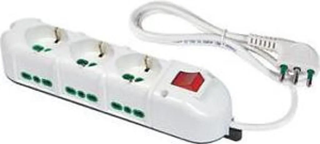 FANTON 42122 Protection de Tension Blanc 9 Sorties AC Câble 1,5m
