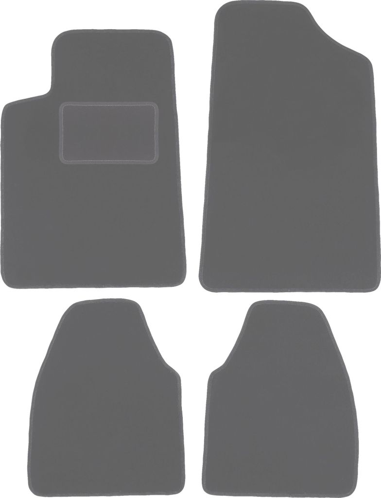 Graphit-Fußmatten für: Citroen C6 Limousine (2005-2012)