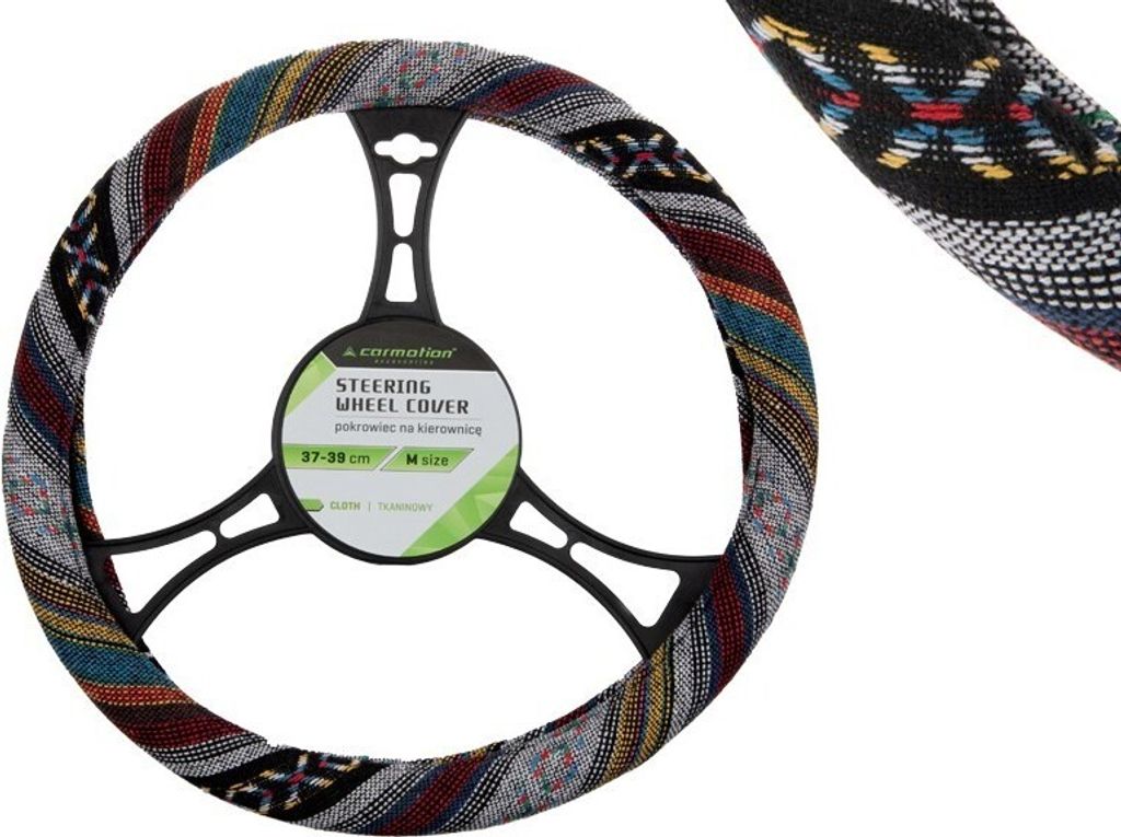Pokrývka volantu 37-39 cm "M", textilní Obrázek produktu 