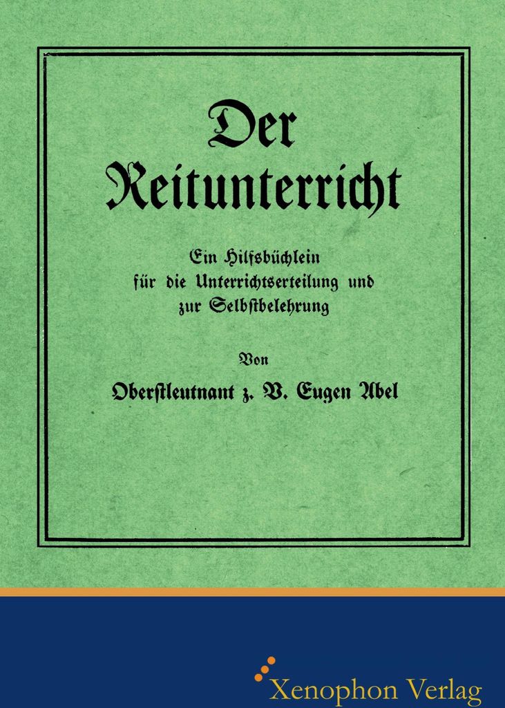 Der Reitunterricht