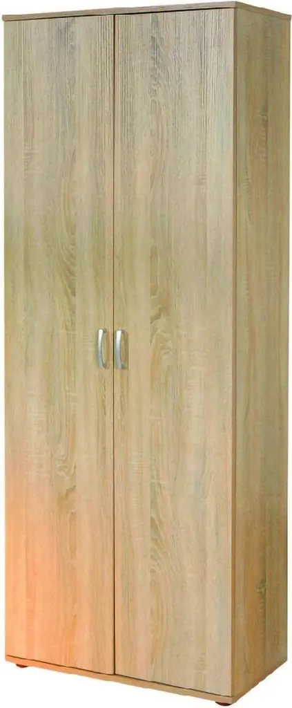 Armoire polyvalente contre le désordre : un grand placard beige 2 portes