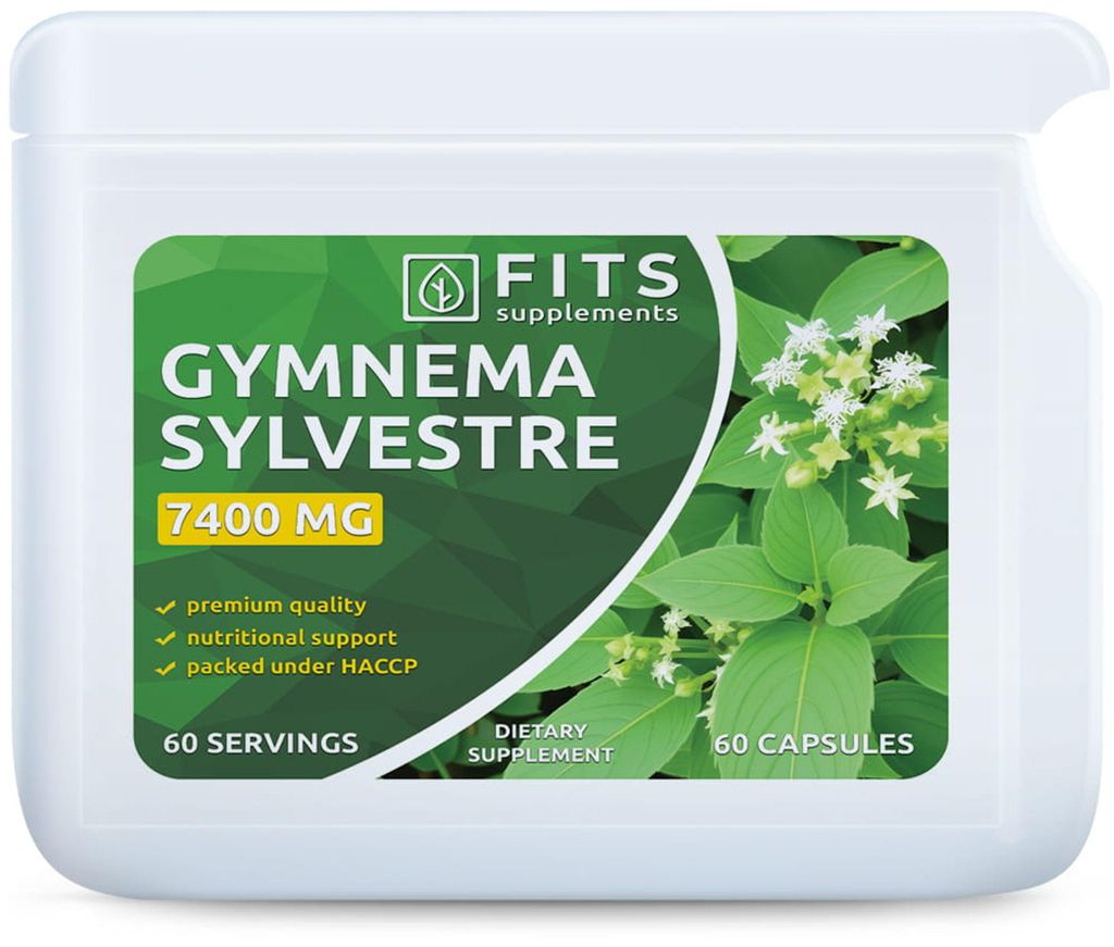 Gymnema Sylvestre, formula potenziata, 7400 mg, 60 capsule Immagine del prodotto 