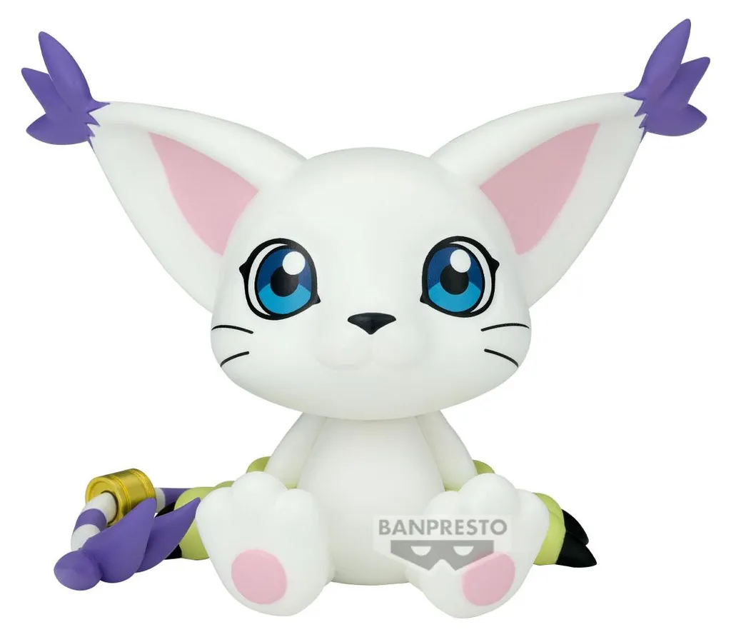 Statuette Tailmon Digimon Adventure de 9 cm Figurine de Collection Soft